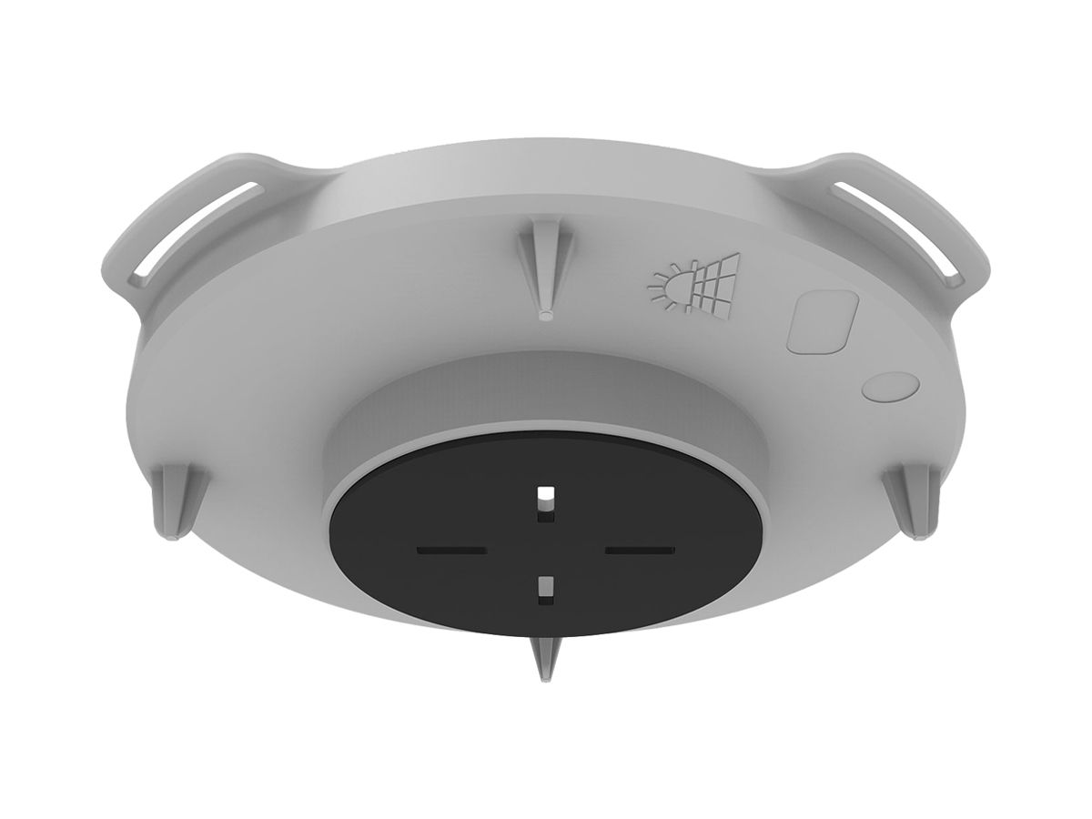 Frontteil Spotbox Mini Flex Ø80mm für Sichtbeton grau