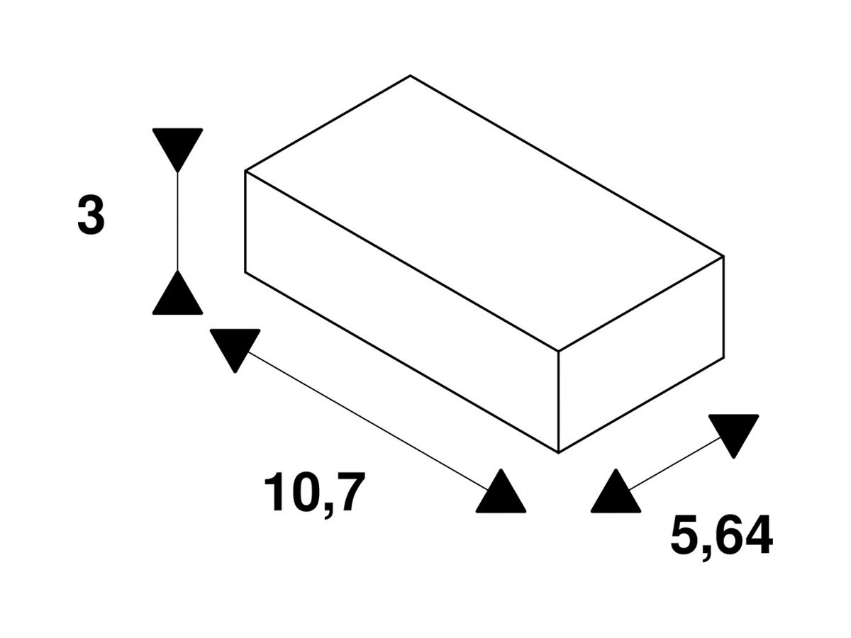 Zugentlastung SLV Kunststoff weiss 107×56.4×30mm