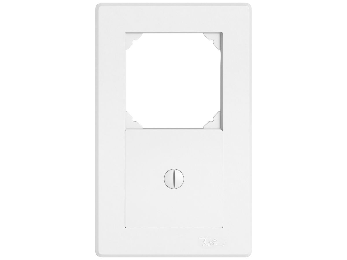 UP-Kombination EDIZIO.liv SNAPFIX® 2×1 156×96mm leer+blind weiss