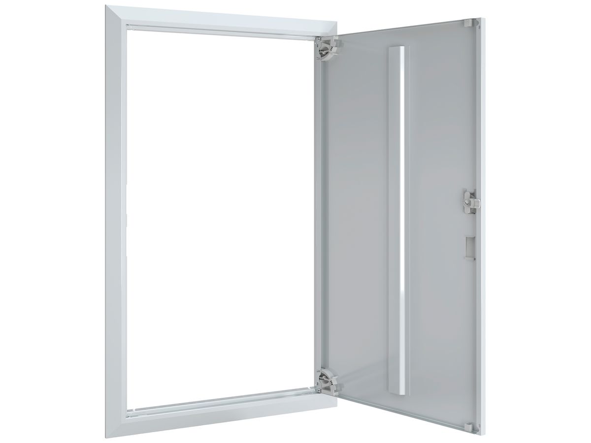 Tür Pragma multi für 2 Felder 6 Reihen titanweiss 610×1013mm