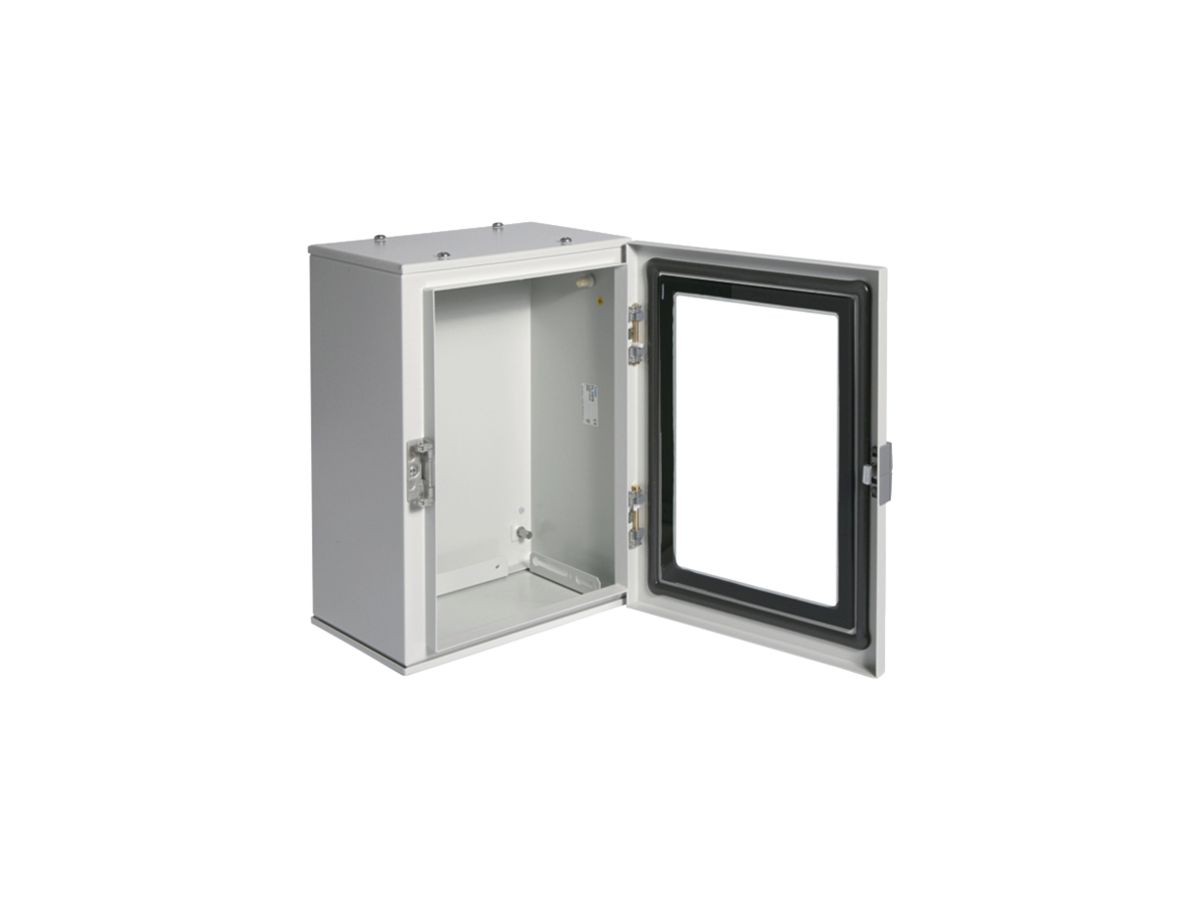 Wandgehäuse Hager Orion.Plus m.Tür 20 Module 2-Reihen 10TE 300×400×200mm gu