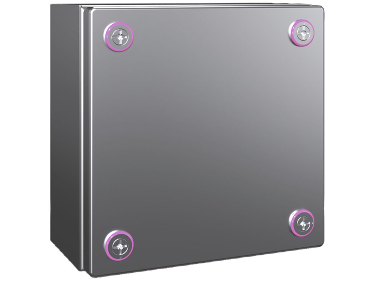 Kleingehäuse Rittal KX Klemmenkasten, IP66, 200×200×120mm, Edelstahl V2A