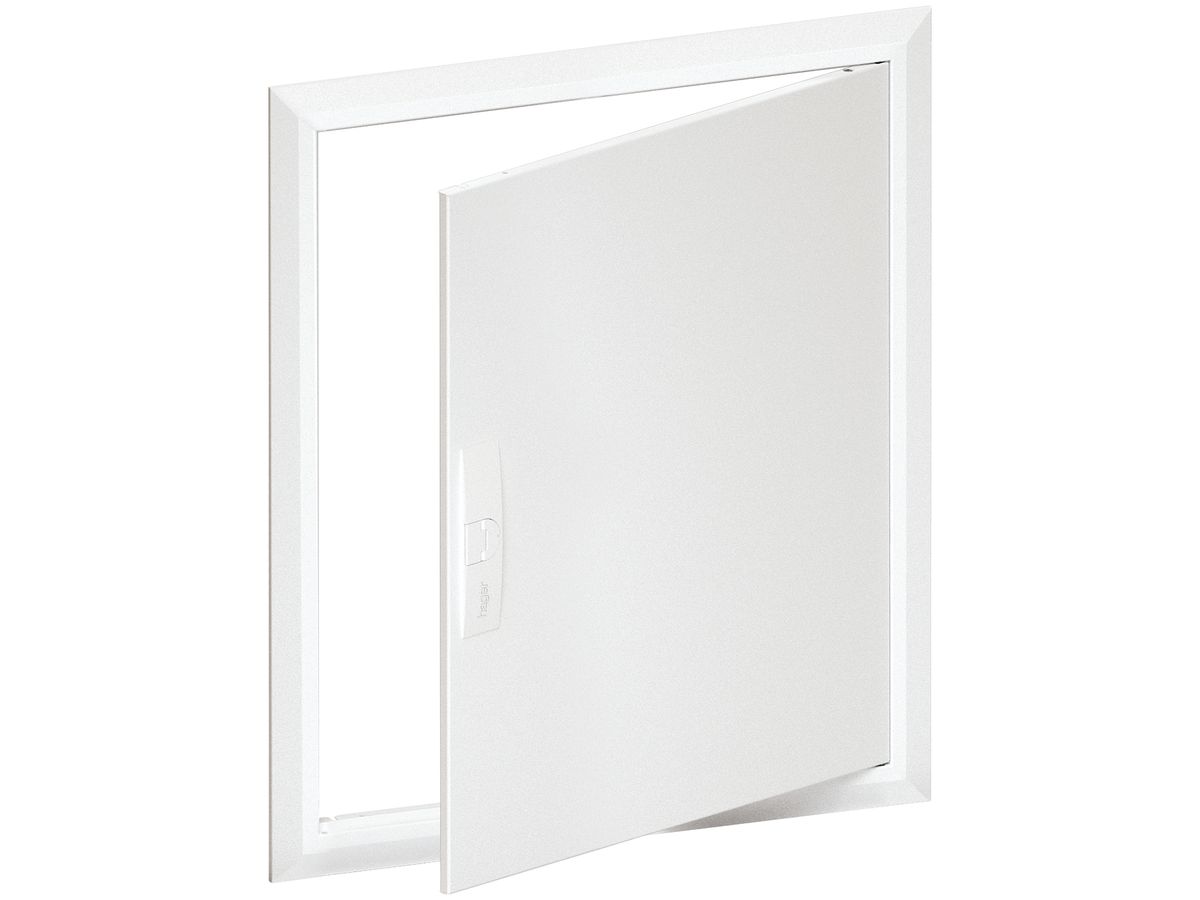 Blendrahmen mit Tür Hager univers 603×703×10mm IP00 weiss für FW42U..