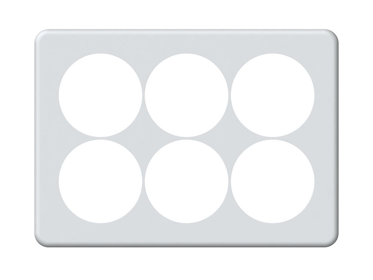 UP-Kopfzeile origin 2×3 horizontal 212×152mm weiss