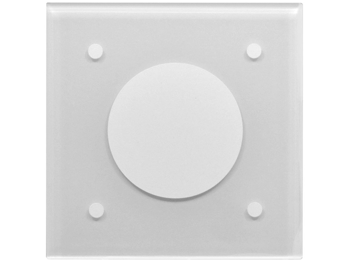 Touch-Bedienung myTEM MTTOU-500 5-Tasten 88×88mm Glas weiss