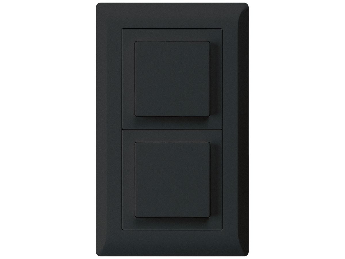 UP-Kombination kallysto.line Gr.I-I vertikal Schalter S3+Impulstaster schwarz