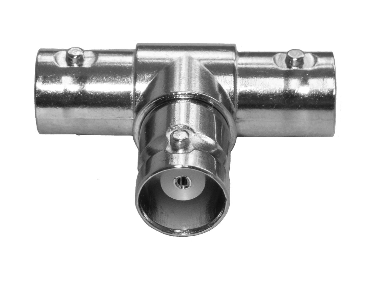 T-Stecker BNC f-f-f 50 Ohm