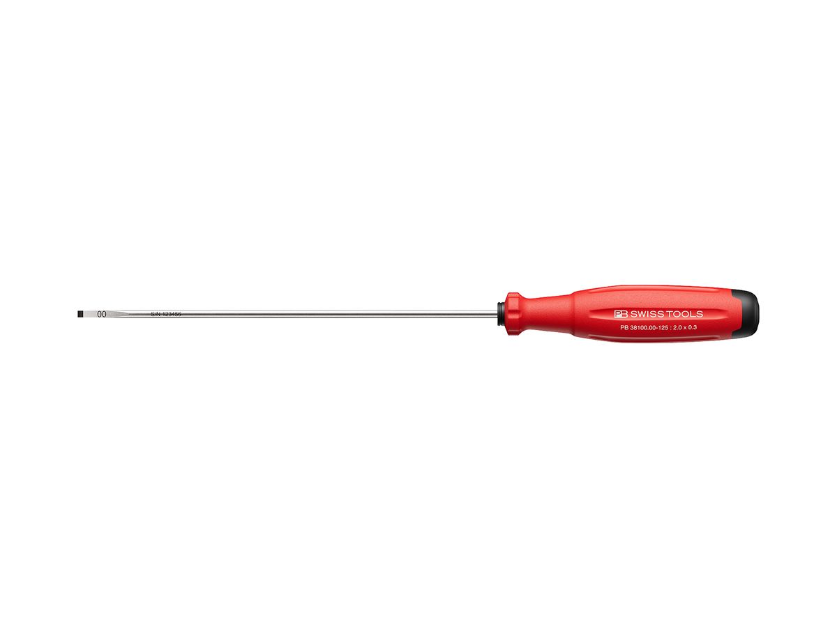 Schraubenzieher PB SwissGrip Evo 0.3×2×125mm