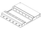 Bodendose doppelt Lanz H=45mm 12 FLF