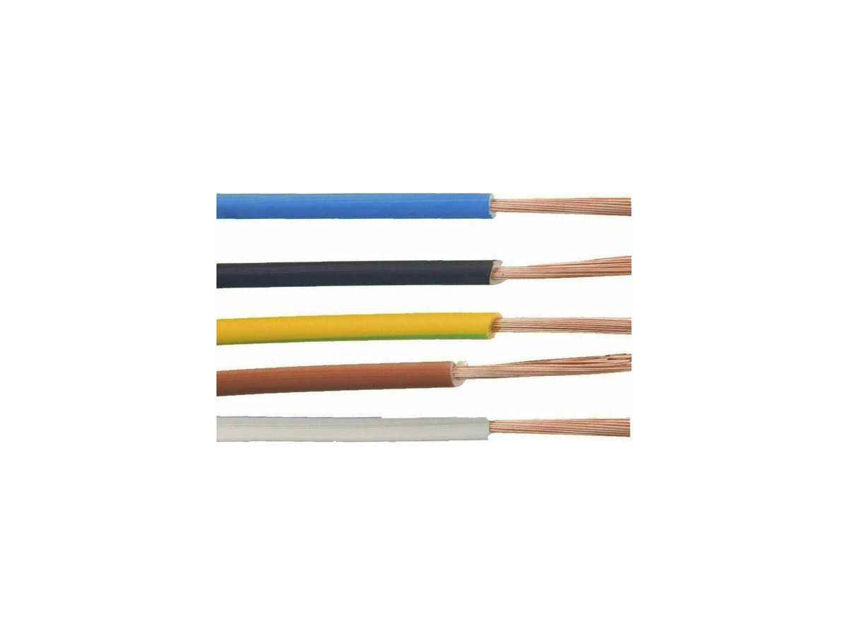 TQ-Litze verzinnt 1mm² grün/gelb