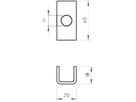 Distanzstück Bettermann DS 4 FT für TP-Stiel tauchfeuerverzinkt