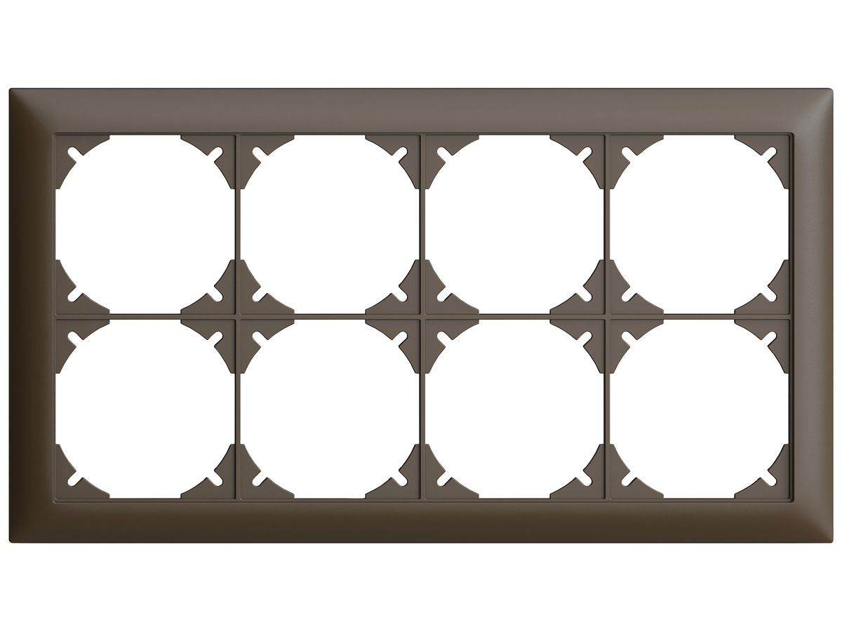 UP-Kopfzeile EDIZIOdue SNAPFIX® 2×4 horizontal 268×148mm umbra