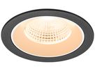 EB-LED-Deckenleuchte SLV NUMINOS L 17W 2400lm 2700K WB DALI DIM Ø130×85mm sz/ws