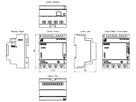 REG-Logikmodul SPS Siemens LOGO! 9 24RCEO 8DI/4DO