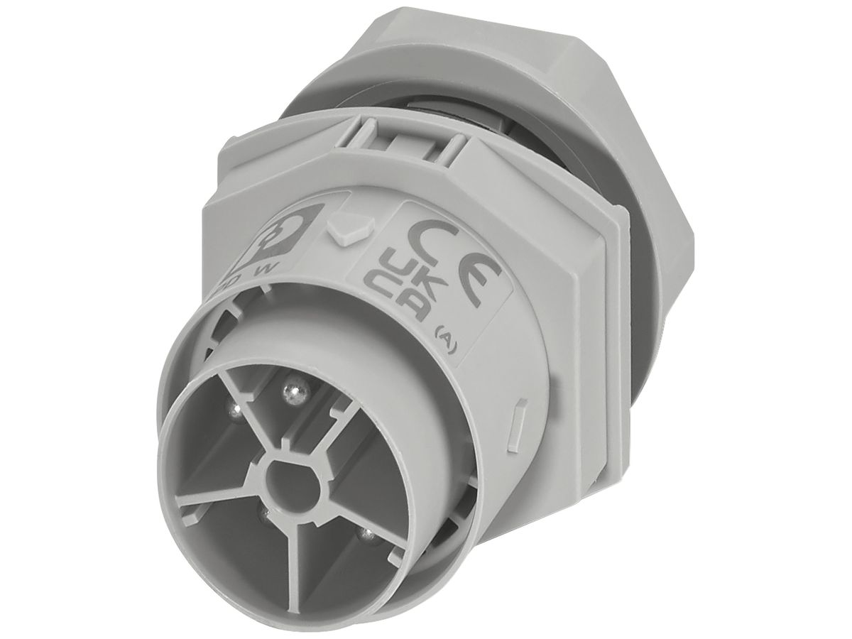 Wanddurchführung PX IPD W Stecker 5P 17.5A 600V M25 lgu IP66