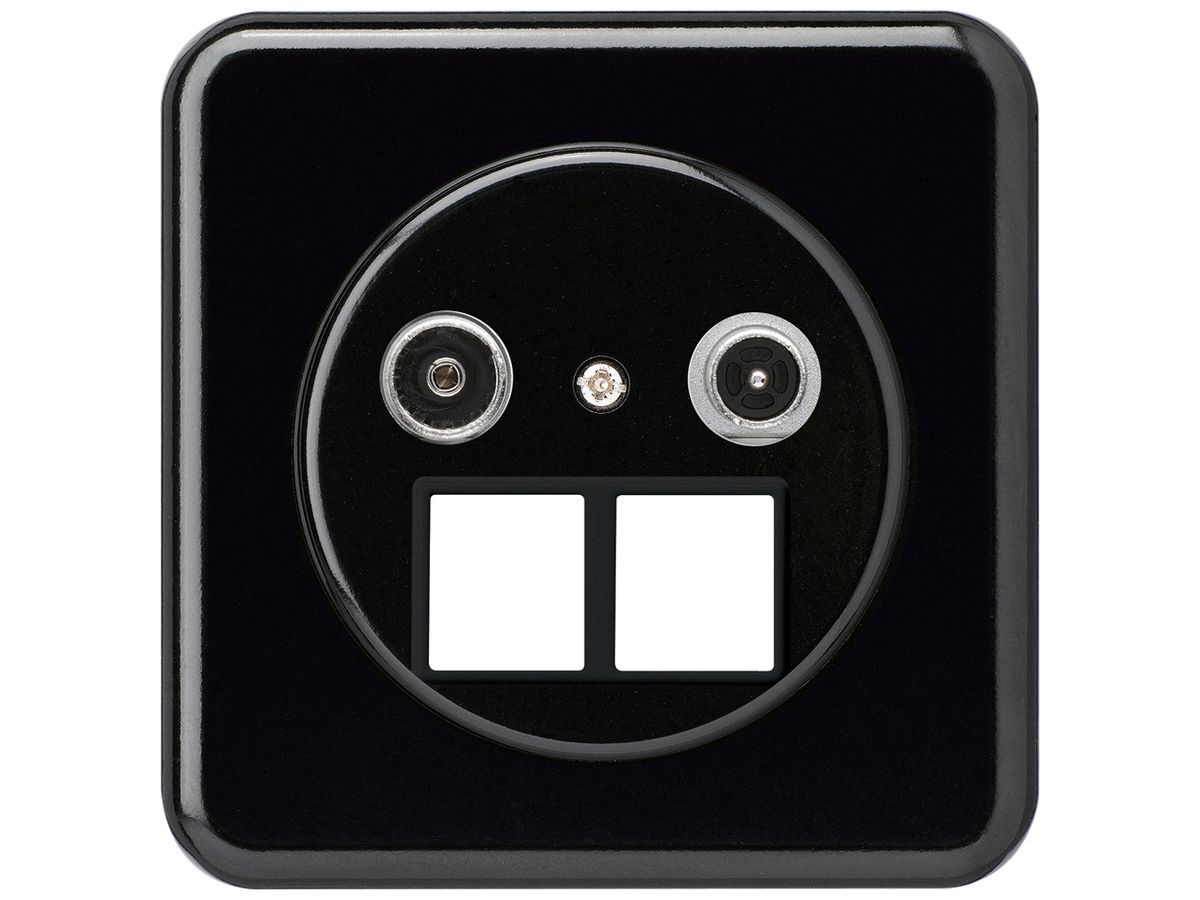UP-Multimediadose basico TV-R Bauart C 19dB 2GHz schwarz