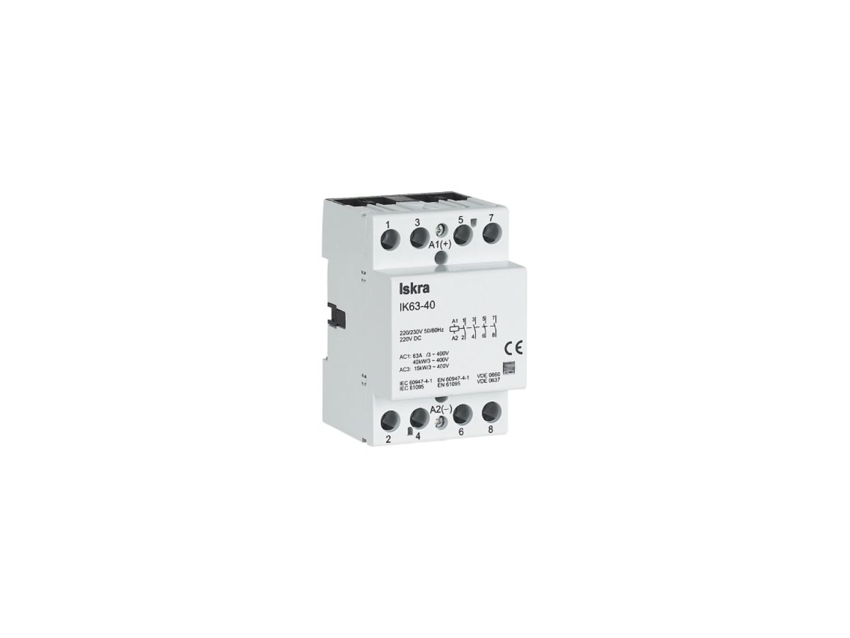 REG-Schütz AWAG 230VAC/DC 4S IK 63-40