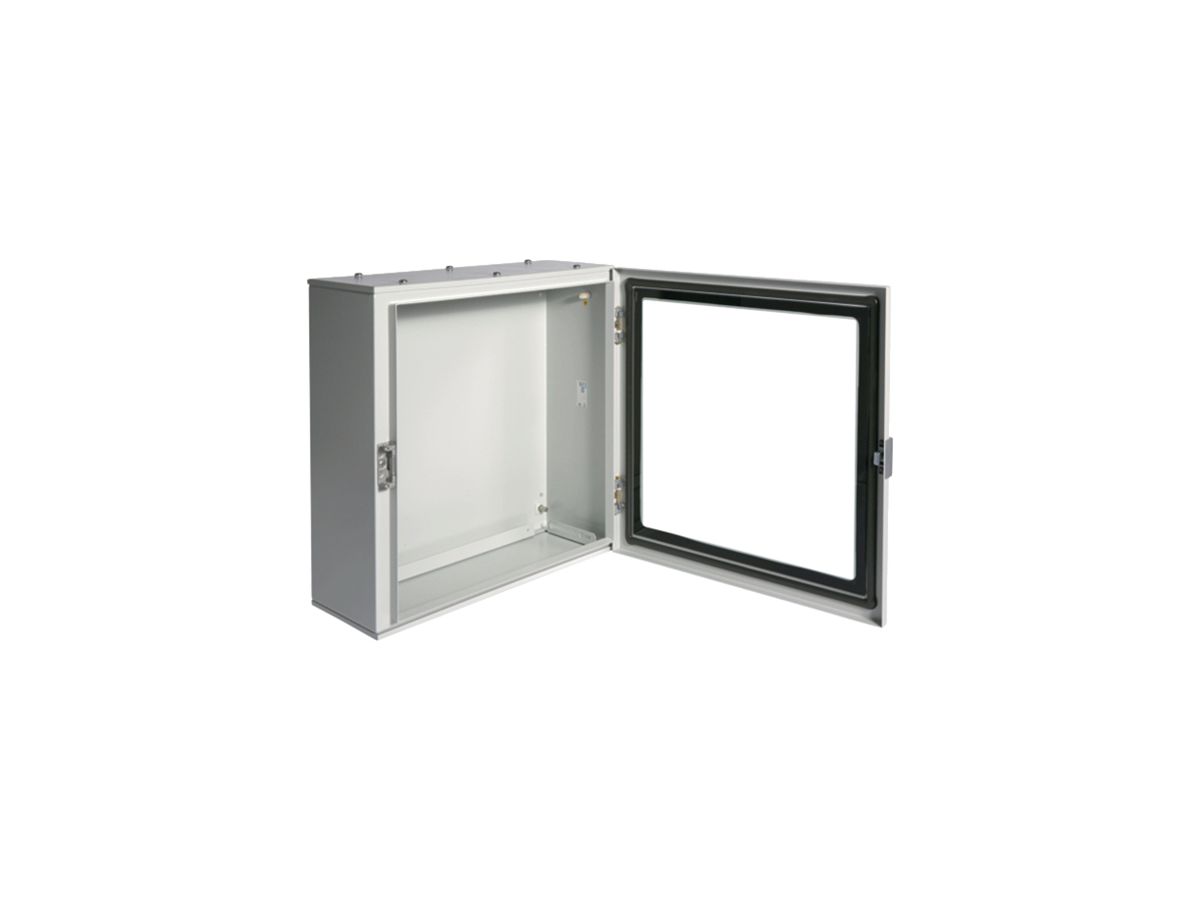 Wandgehäuse Hager Orion.Plus m.Tür 66 Module 3-Reihen 22TE 500×500×200mm gu