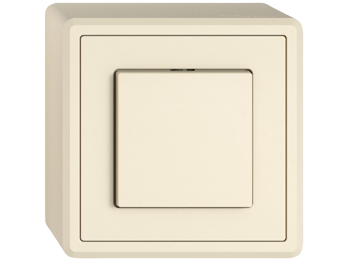 AP-Druckschalter EDIZIO.liv SNAPFIX® Aus/Wechsel 3/1L cr