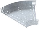 Bogen BET RB 45° 110×600mm Stahl feuerverzinkt