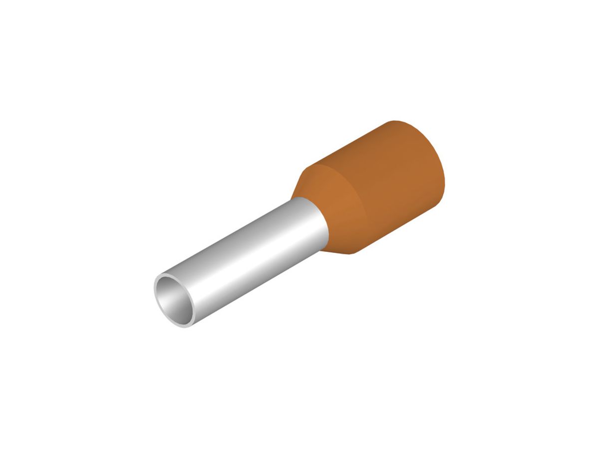 Aderendhülse Weidmüller H isoliert 4mm² 12mm orange Telemecanique Mehrfachbeutel
