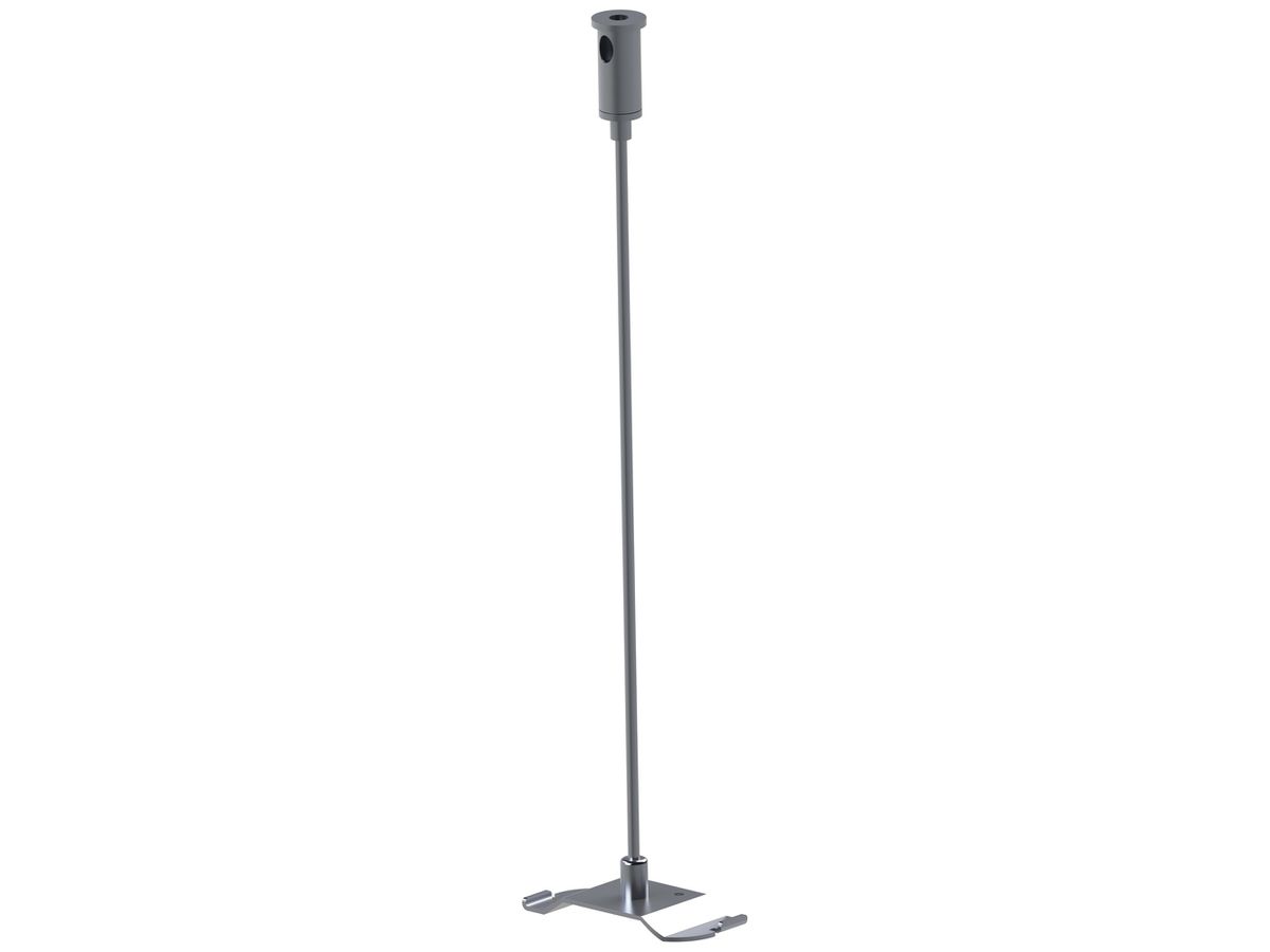 Stababhängung DOTLUX CONNECT Aluminium 1500×55×10mm Silber