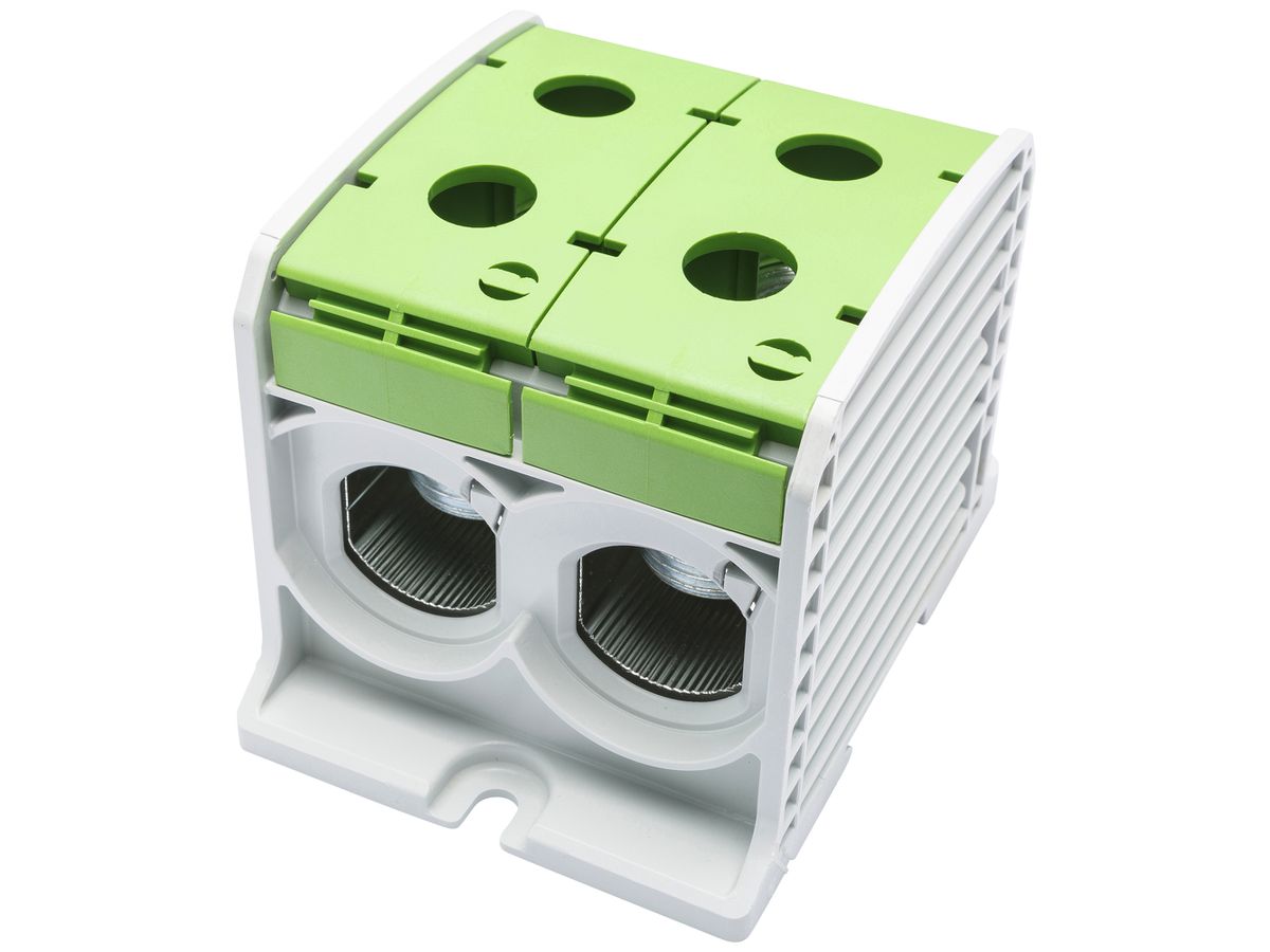Verteilerblock Bals RKA 300 1P 520A 2×Eingang 2×Ausgang 120…300mm² grün