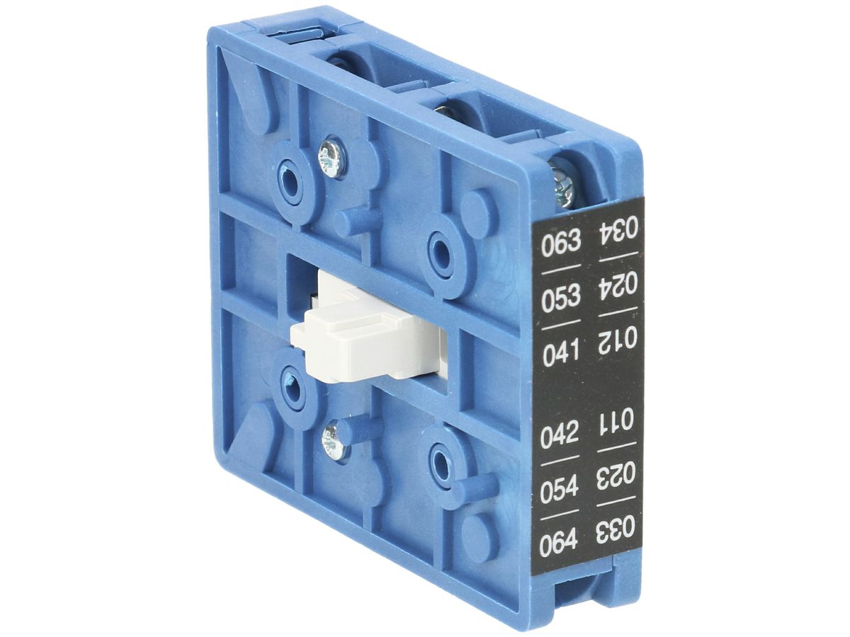 Hilfskontakt K&N, 2S/1Ö 10A, für Bauform VE und Gehäuse zu KG126…KG161