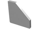 Endkappe SLV GRAZIA 10 EDGE 20×7×20mm ABS aluminium