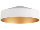 Leuchtenschirm SLV LALU TETRA Stahl Ø140×49mm weiss Gold unifarbig