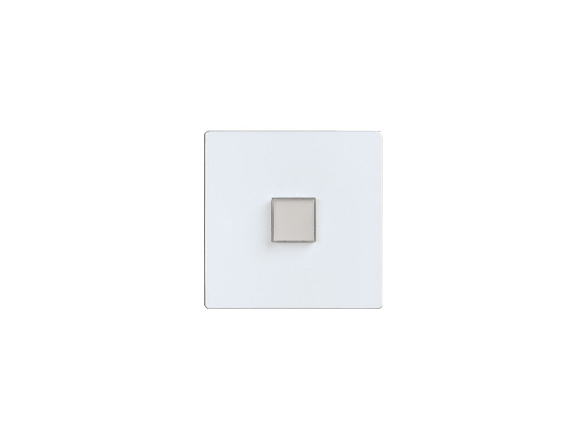 Abdeckset EDIZIOdue elegance für 1×Taster pearl