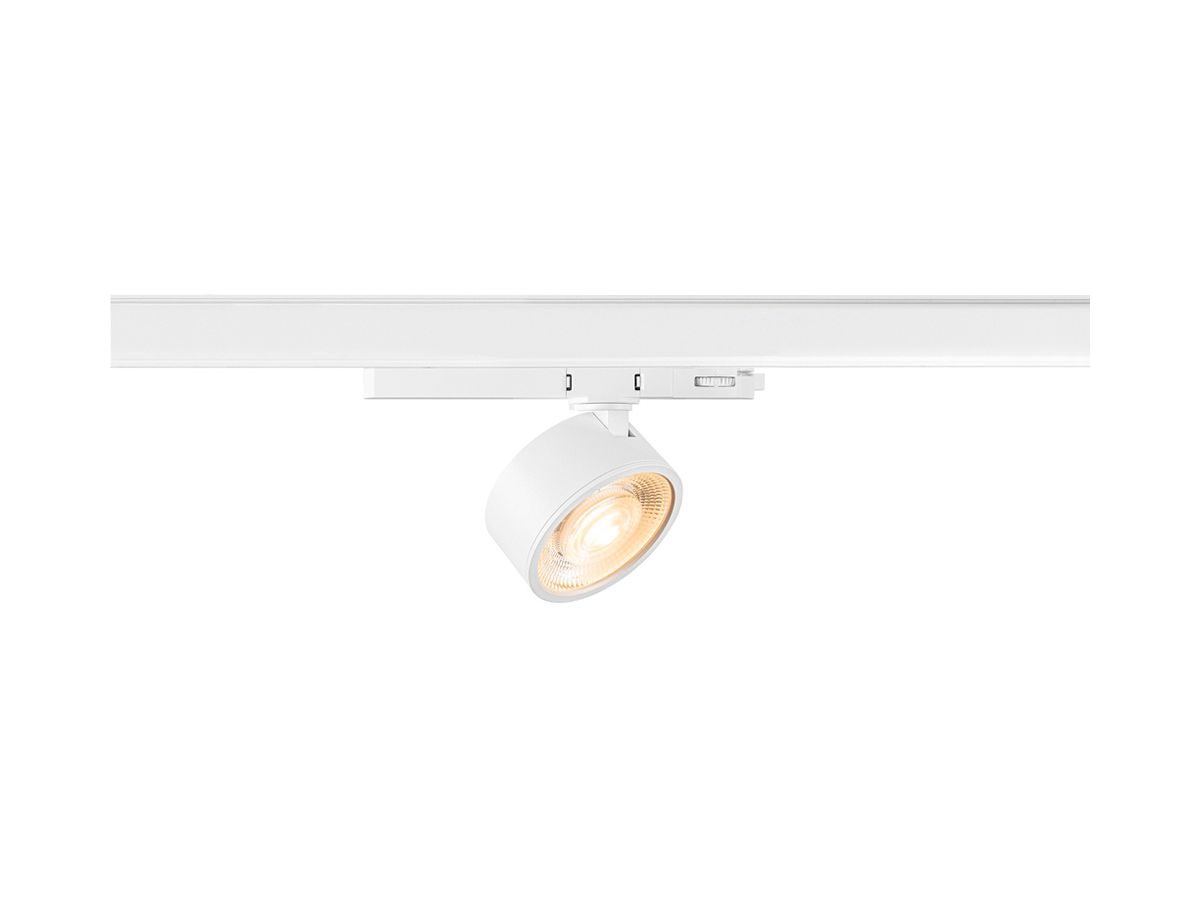 LED-Spot SLV KALU 2.0 10W 1400lm 2700K MB DIM AD3PH 180×46×138mm ws