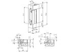 Türöffner BSW B7300--K, 11.5…13VDC, stromlos geöffnet, Standardfalle