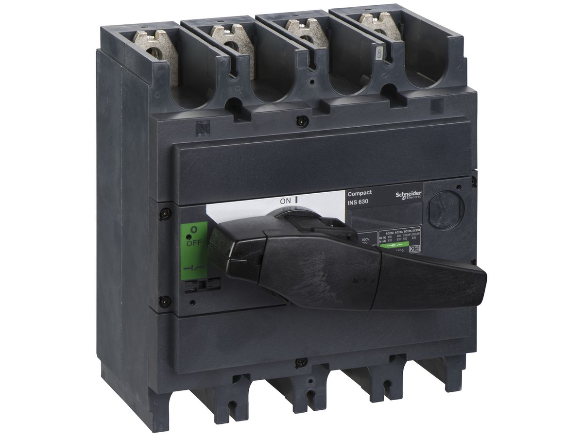 Lasttrennschalter Schneider Electric INS 4L 630A mit Drehgriff schwarz