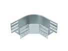 Bogen BET RB 90° 85×100mm Stahl bandverzinkt