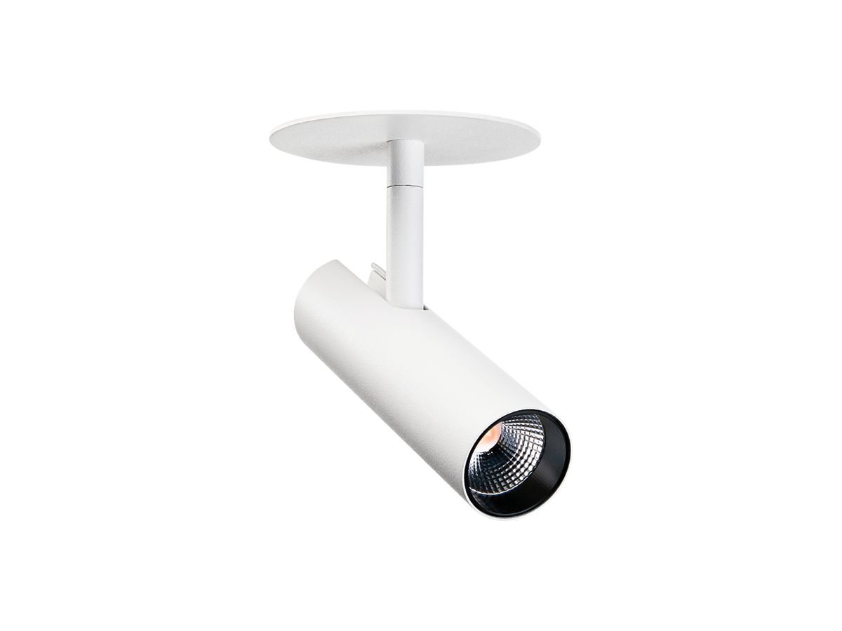 EB-LED-Spot SG Tube Micro 15W 680lm 927 36° DALI Ø39×135mm weiss