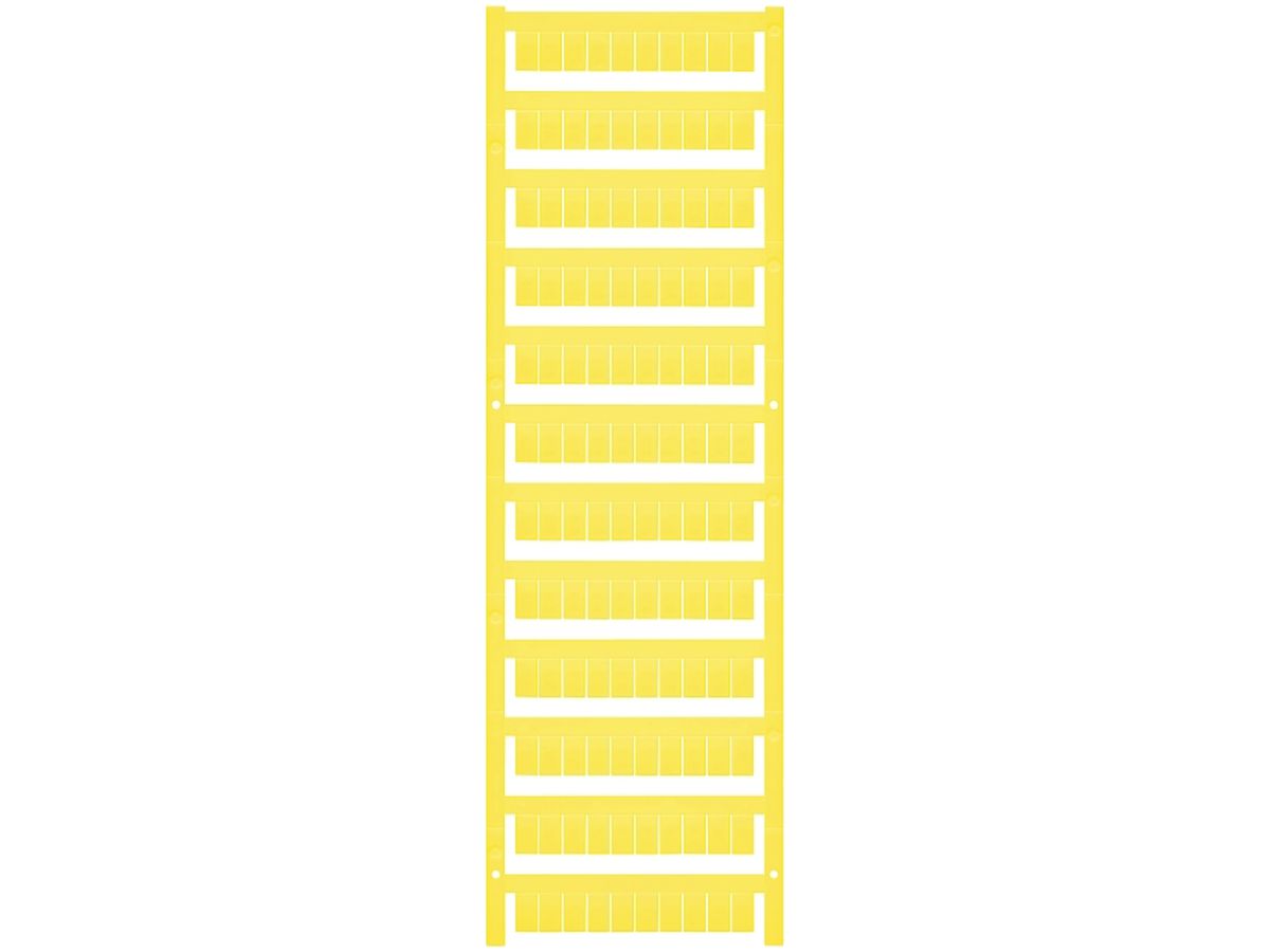 Klemmenmarkierer Weidmüller MultiCard WS 10×6mm PA66 gelb