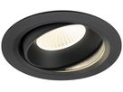 EB-LED-Spot SLV NUMINOS MOVE XL 24W 3800lm 4000K MB DALI DIM Ø190×116mm sz