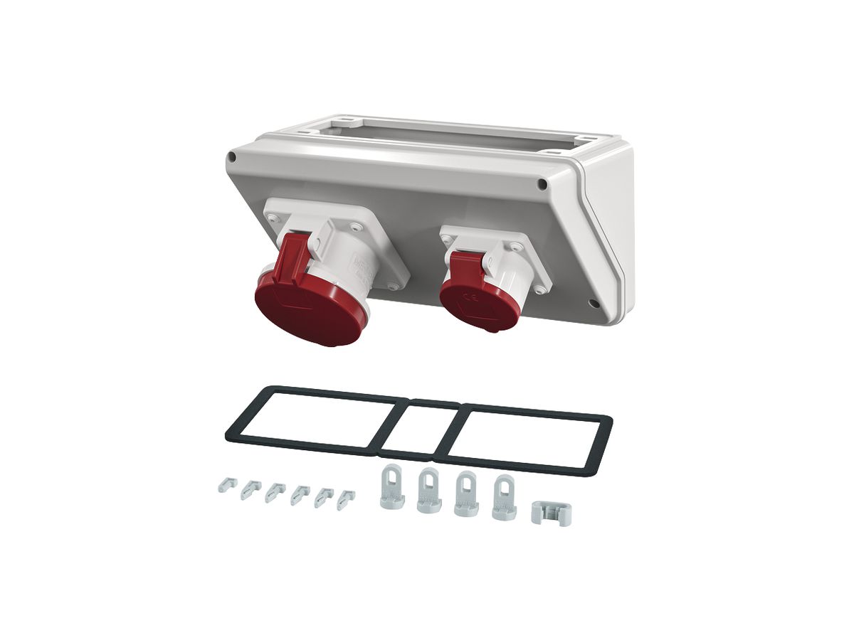 Connection Box Hensel Mi, CEE 32A, + CEE 63A, 5 P, 400V, 6h