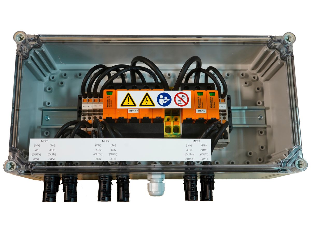 Generatoranschlusskasten WM GAK PVC DC 1I 1O 3MPP SPD1R EVO 11