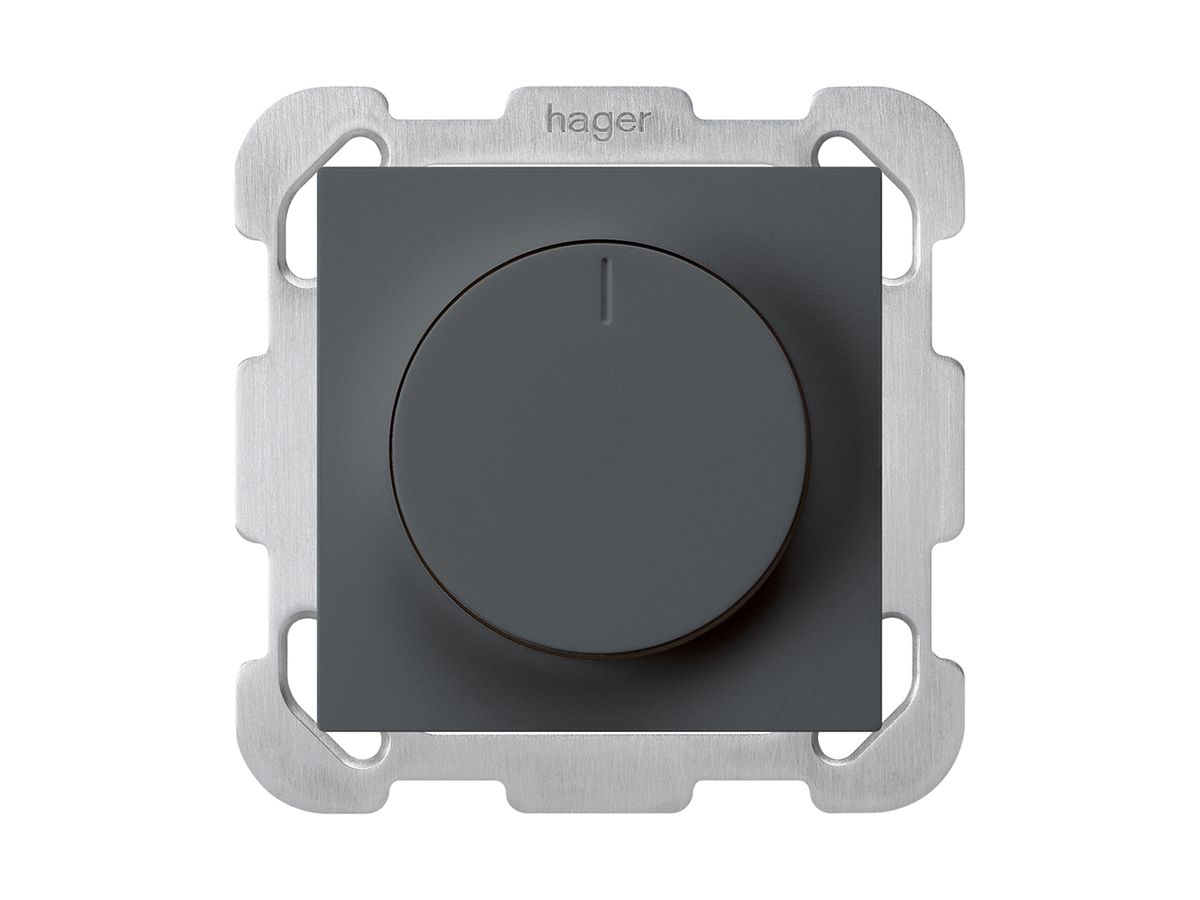 UP-Drehdimmer kallysto Phasenanschnitt 20…500VA Bauart B anthrazit