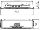 Potentialausgleichschiene Bettermann 188mm