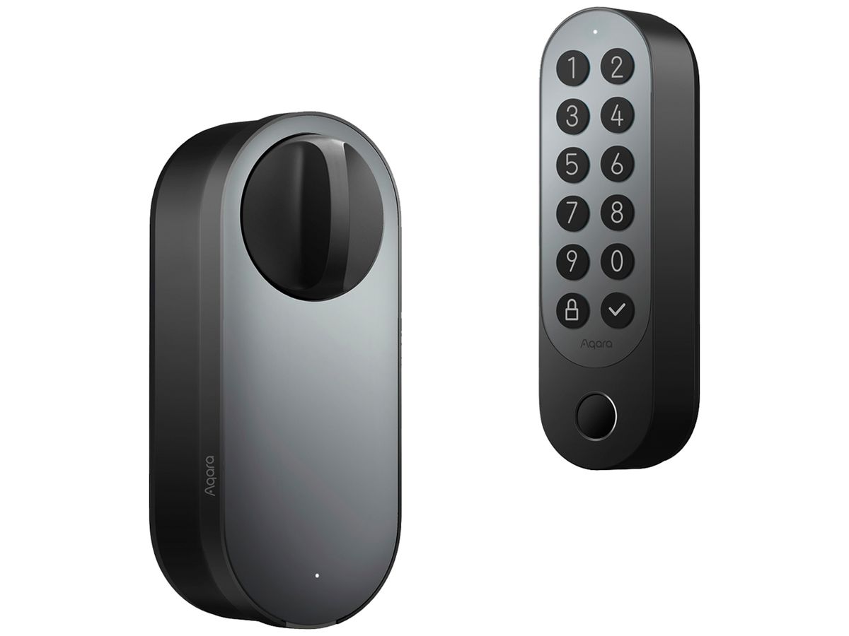 RF-Türschlossantrieb Aqara EL-D02D Thread/Bluetooth/NFC schwarz