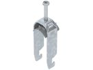 Schnellverleger BET 2056 U-Fuss Kunststoff 22…28mm 2×Kabel Stahl tfZn