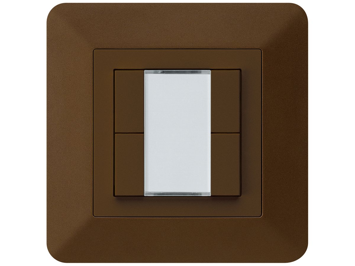 UP-Taster kallysto.trend KNX 4×s/e-link braun