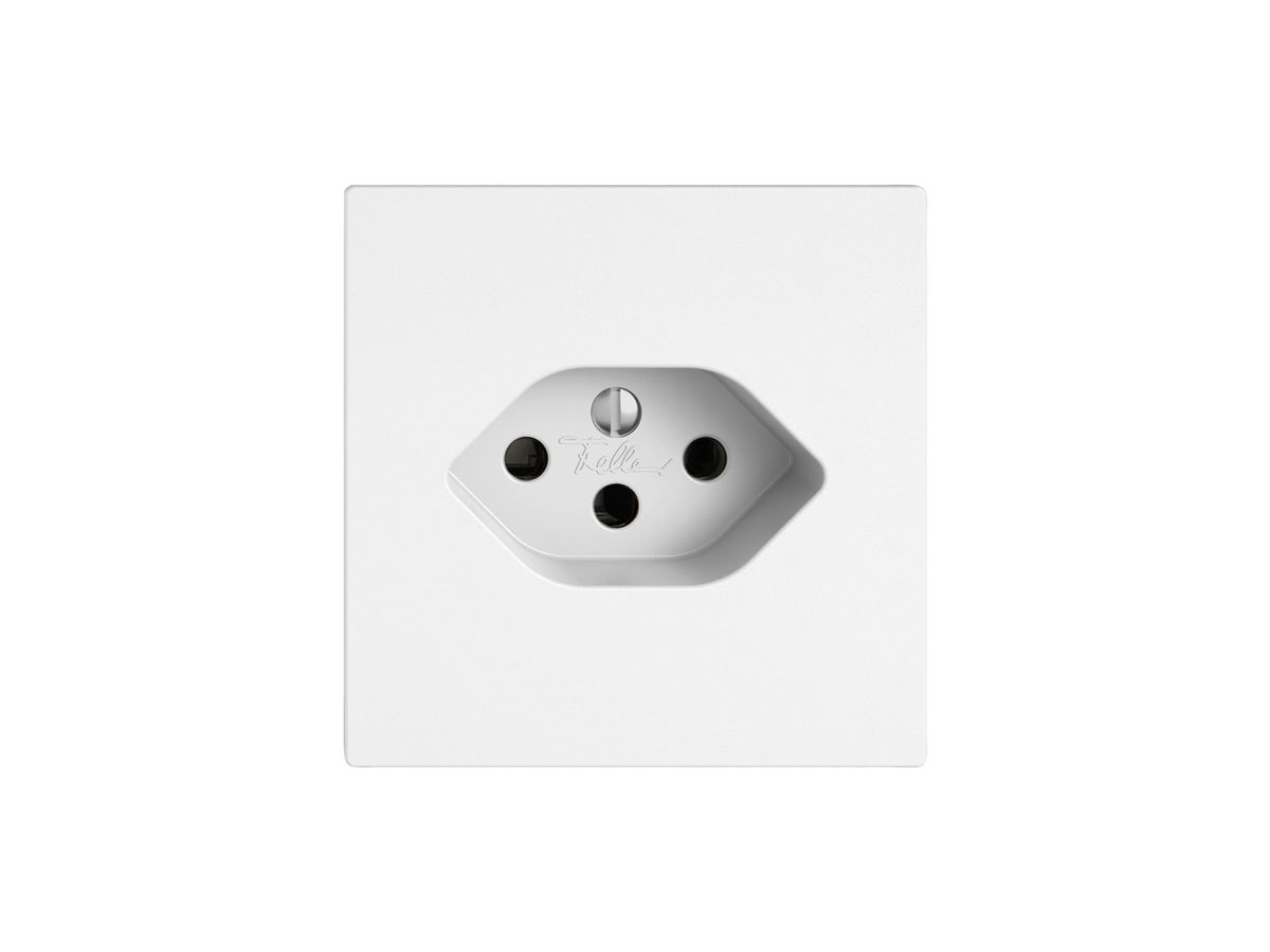 Steckdose EDIZIO.liv SNAPFIX® 1×Typ 13 10A 250VAC ×100 ws