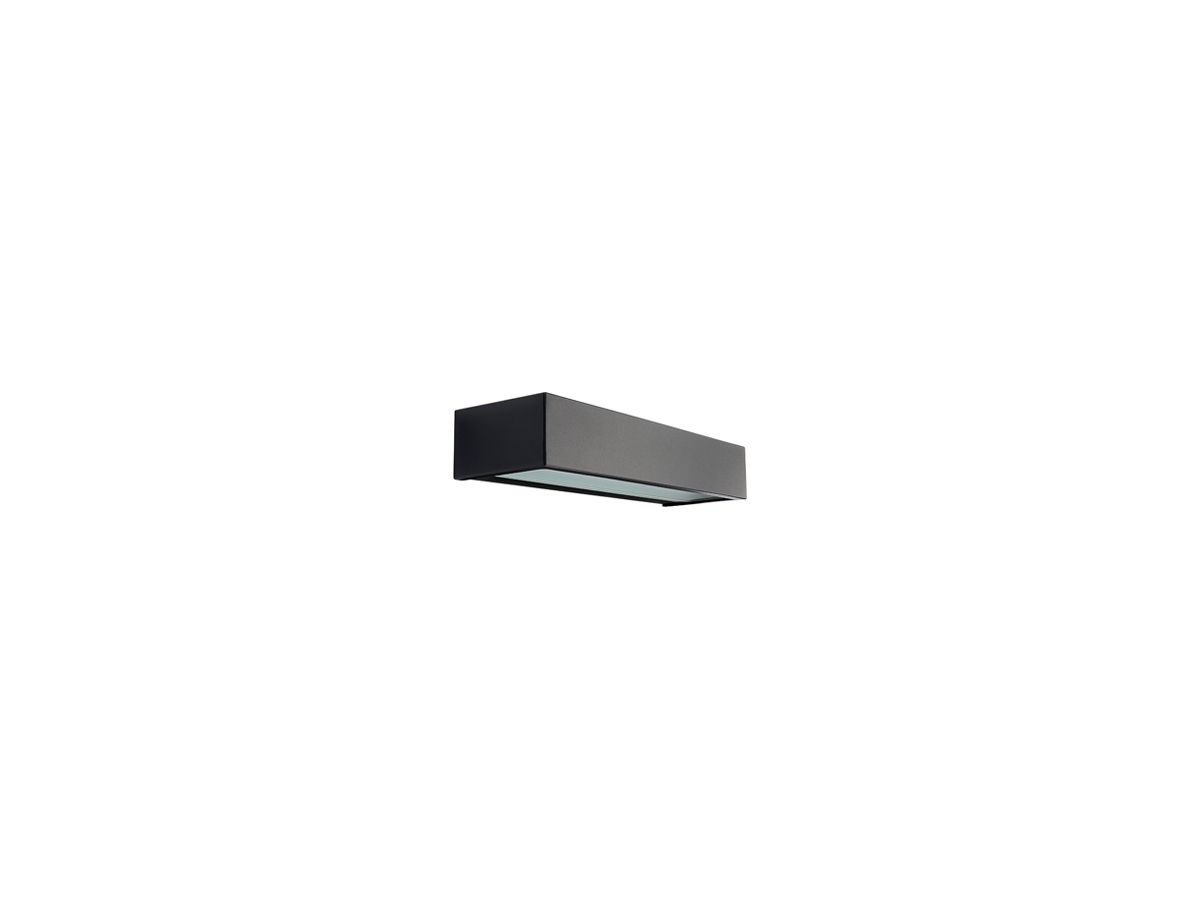 LED-Wandleuchte SG Edge 7W 550lm 827 IP65 DIM direkt 320×103mm schwarz
