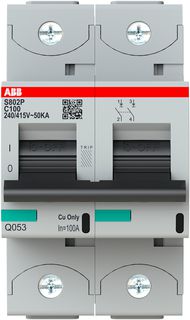 S802P-C (Charakteristik C, 15…25 kA)