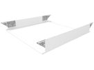 Einbaurahmen Sylvania STARTLED Stahl 599×599×89mm weiss