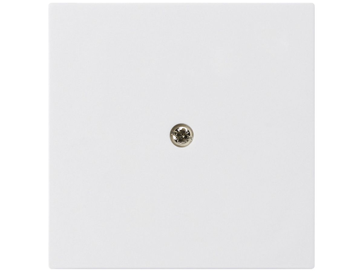 Frontplatte kallysto blind weiss 60×60mm
